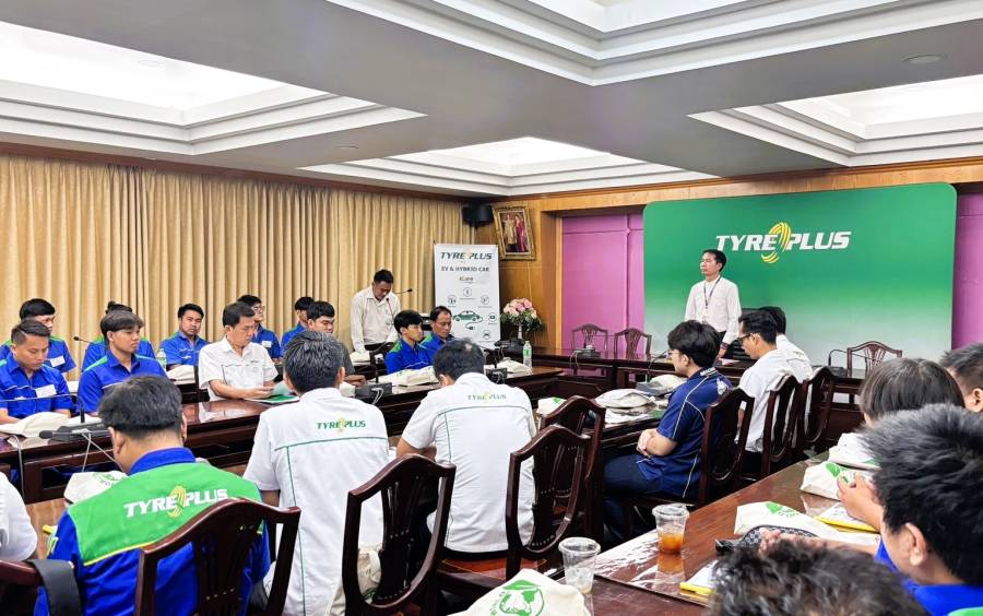 การจัดฝึกอบรมหลักสูตรการซ่อมบำรุงรถไฟฟ้า ระหว่างวันที่ 25-27 เมษายน 2569  ณ วิทยาลัยเทคนิคอุดรธานี โดย ไทร์พลัส ประเทศไทย